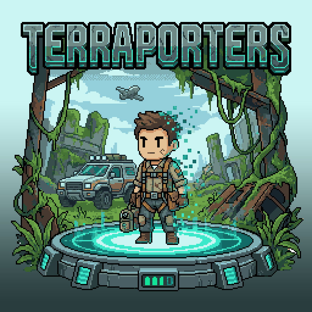 Terraporters professional courier beside transport truck at Silo entrance